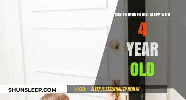 Sharing a Bed: 4-Year-Old and 16-Month-Old