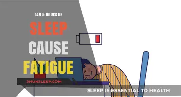 Unraveling the Effects of Limited Sleep: Can 5 Hours Cause Fatigue?