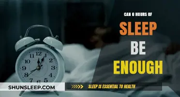 Sufficient Rest: Exploring the Benefits of 6 Hours of Sleep