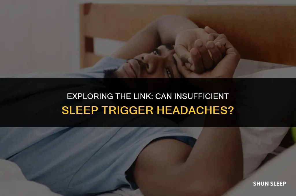 can 6 hours of sleep cause headaches