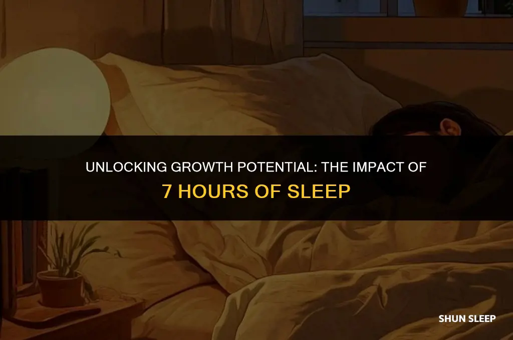 can 7 hours of sleep stunt growth