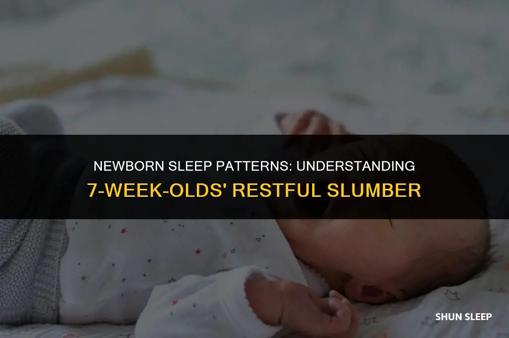 can 7 week old sleep 7 hours
