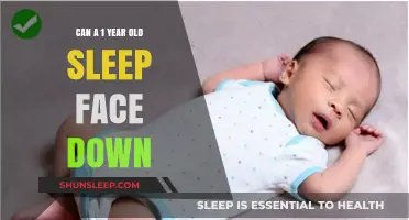 Is Face-Down Sleeping Safe for One-Year-Olds?