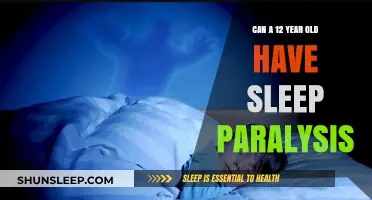 Sleep Paralysis: Is Your 12-Year-Old at Risk?