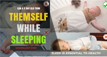 Newborn Sleep: Self-Turning at Three Days Old?