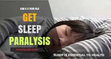 Sleep Paralysis in Toddlers: Can a 3-Year-Old Experience It?