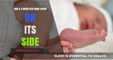 Is Side Sleeping Safe for a 4-Week-Old Baby?