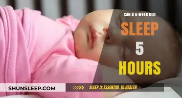 Newborn Sleep Patterns: Understanding 5-Week-Olds' Restful Slumbers