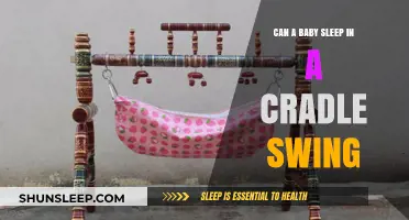 Can Babies Safely Sleep in a Cradle Swing? Expert Advice