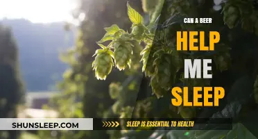 Can a Beer Help Me Sleep? Exploring the Science and Myths