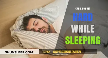 Understanding Nocturnal Erections: Can Boys Get Hard While Sleeping?
