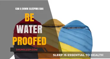 How to Waterproof Your Down Sleeping Bag