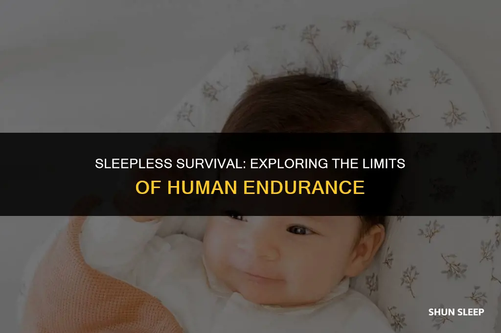 can a human survive on 1 hour of sleep