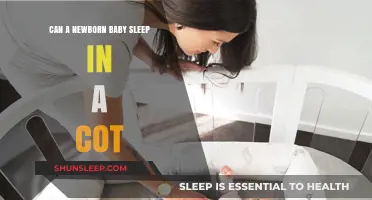 Newborn Sleep Safety: Can Your Baby Sleep in a Cot?