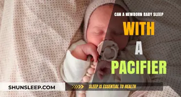 Pacifier Safety for Newborns: Can They Sleep with One?