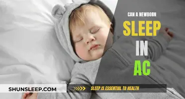 Sleeping newborns: AC safety and precautions