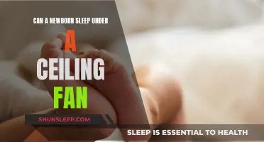 Ceiling Fans and Newborns: Safe Sleep Setup?
