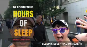 Sleepless Strides: Exploring the Limits of Running on Minimal Rest