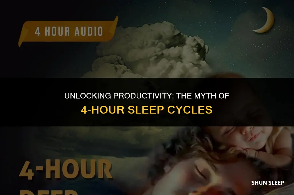 can a person sleep 4 hours a day