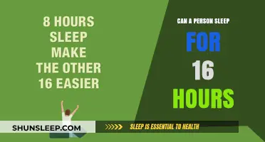 Exploring the Possibility of 16-Hour Sleep: Myths and Realities