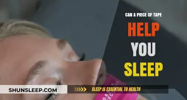 Can a Simple Piece of Tape Improve Your Sleep Quality?