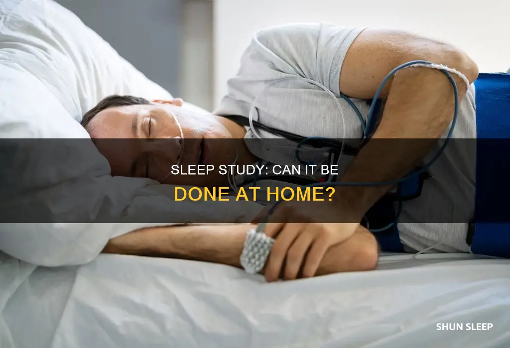 can a sleep study be done at home