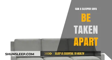 Sleeper Sofas: Disassembling and Reassembling for Easy Moving