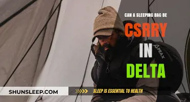Delta's Sleeping Bag Policy: What You Need to Know
