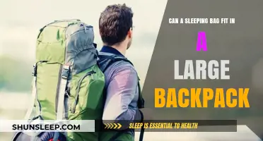 How to Pack a Sleeping Bag in Your Backpack