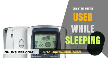 TENS Units: Safe to Use While Sleeping?