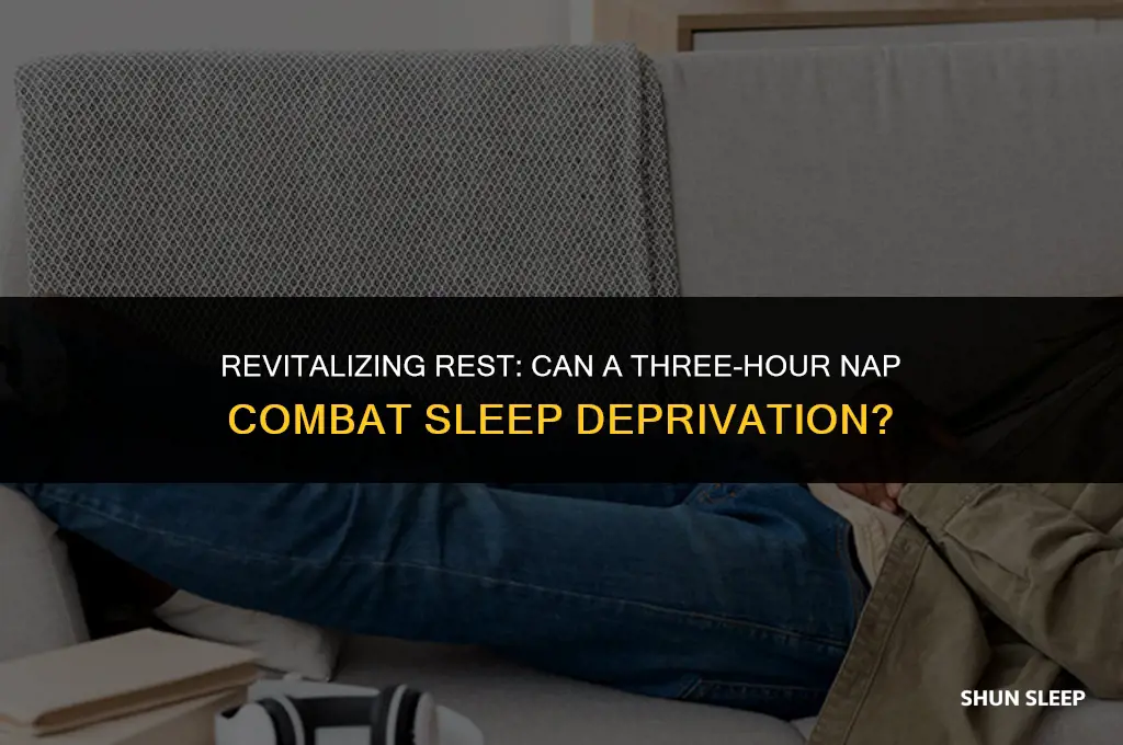 can a three hour nap help with sleep deprivation