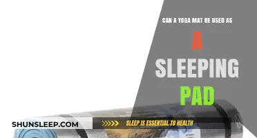 Yoga Mats Double as Sleeping Pads?
