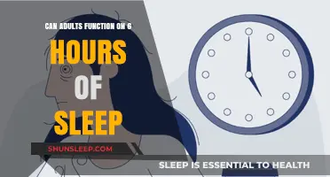 Sleepless Nights: Can Adults Thrive on Just 6 Hours of Rest?