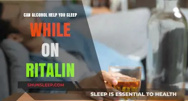 Alcohol and Ritalin: Can Mixing Them Improve Sleep Quality?