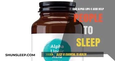 Alpha Lipoic Acid: A Natural Sleep Aid Solution?