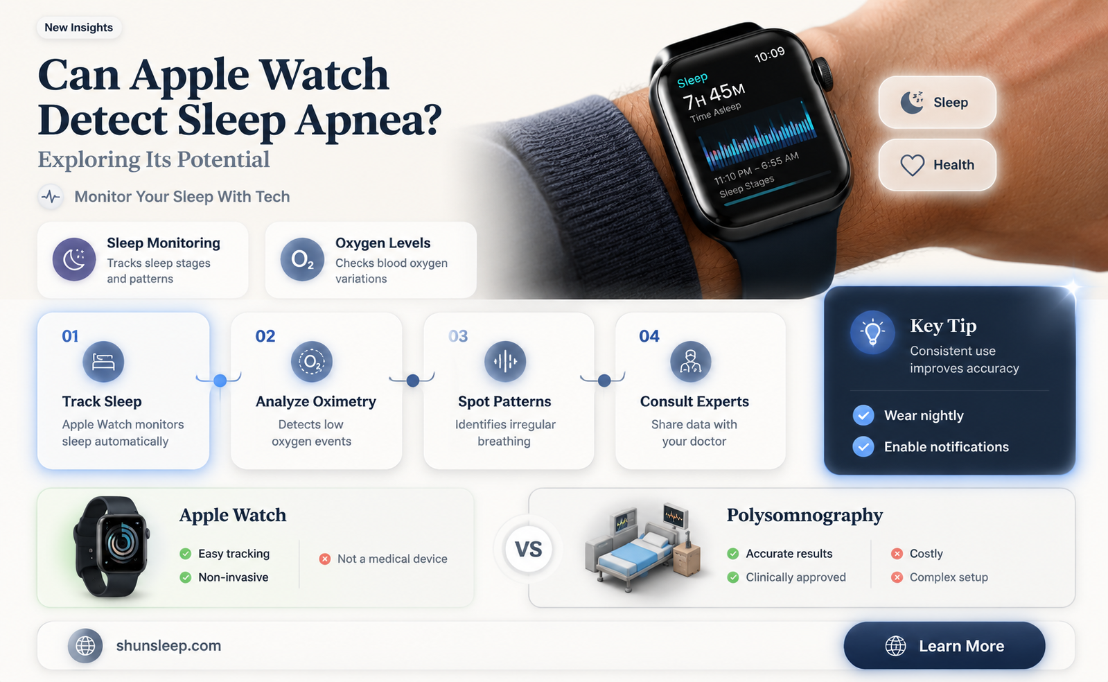 can apple watch help detect sleep apnea