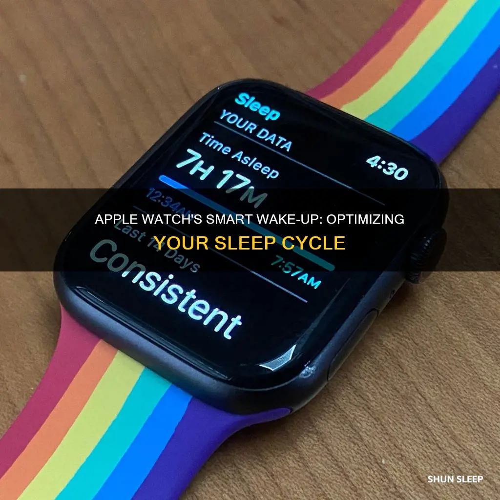 can apple watch wake you up based on sleep cycle