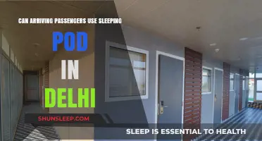Delhi Airport Sleeping Pods: Available to Arriving Passengers?