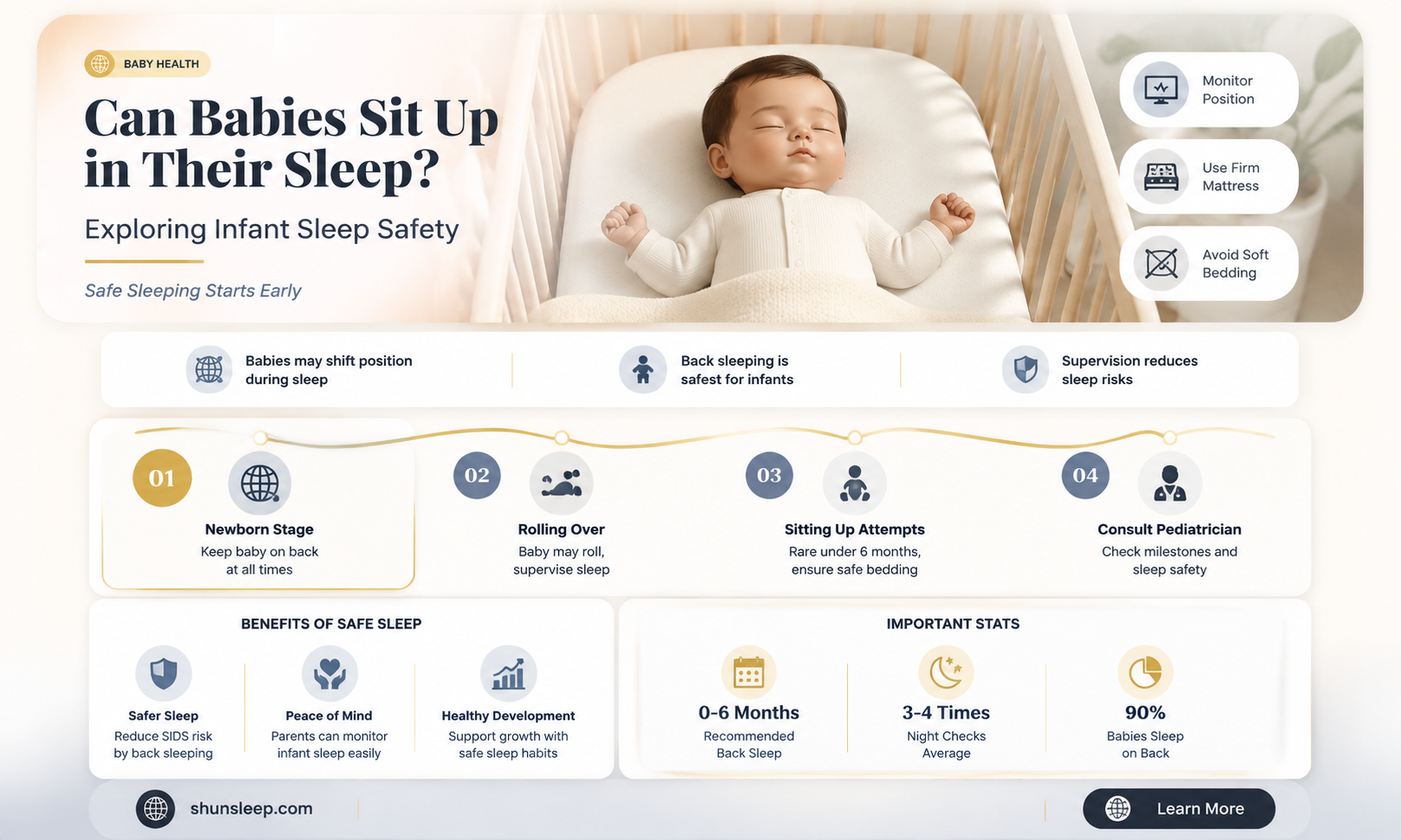 can babies sit up in their sleep