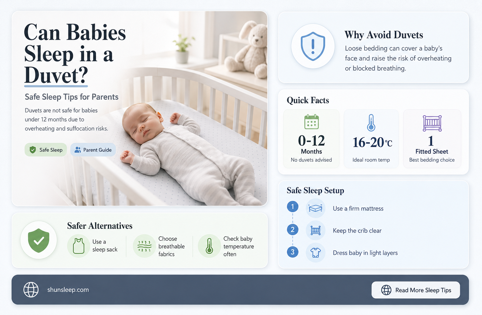 can baby sleep in the dunot