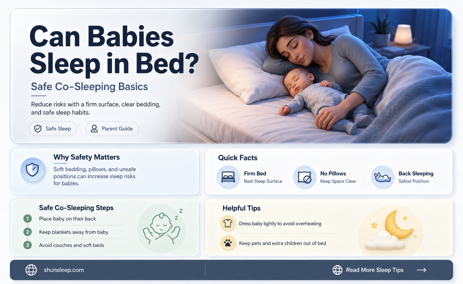 can babies sleep in bed