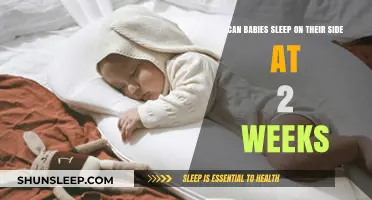 Is Side Sleeping Safe for 2-Week-Old Babies? Expert Advice