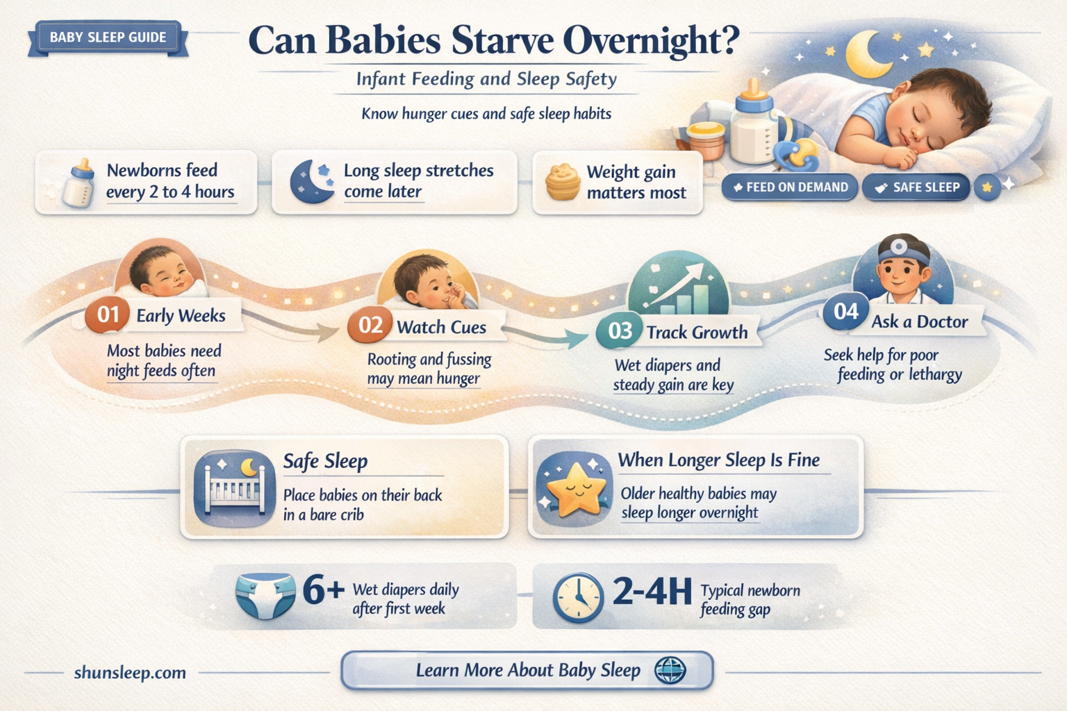 can babies starve in their sleep