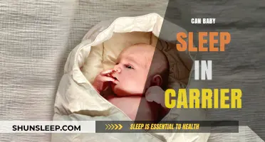 Can Baby Sleep in Carrier? Safety Tips and Best Practices