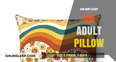 Is It Safe for Babies to Sleep on Adult Pillows?