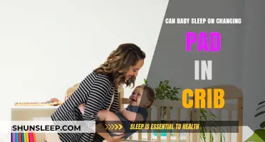 Is It Safe for Baby to Sleep on a Changing Pad in Crib?