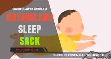 Is Stomach Sleeping Safe in a Dreamland Sleep Sack for Babies?