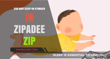 Is Stomach Sleeping Safe in a Zipadee Zip for Babies?