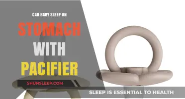 Is Stomach Sleeping with a Pacifier Safe for Babies?