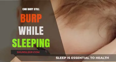 Can Babies Burp While Asleep? Understanding Infant Digestion During Sleep